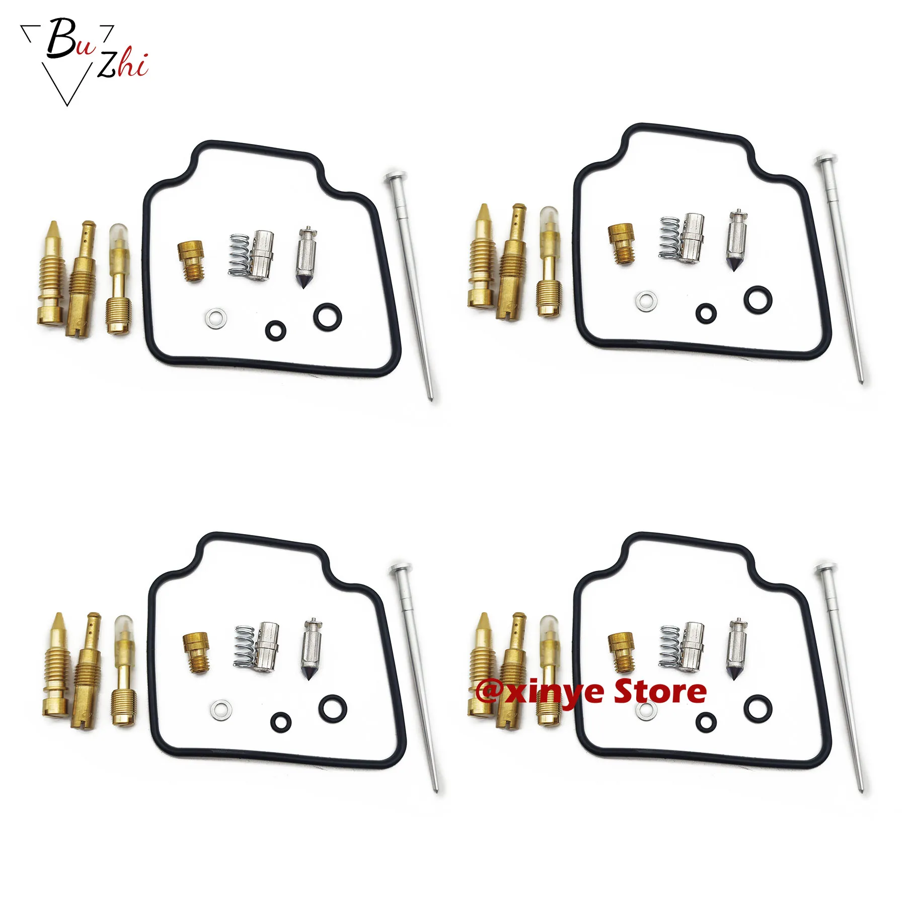 Carburetor repair kit for Honda NX650 Dominator RD08 1995-2000 NX 650 Fuel System  needle valve gasket air screw