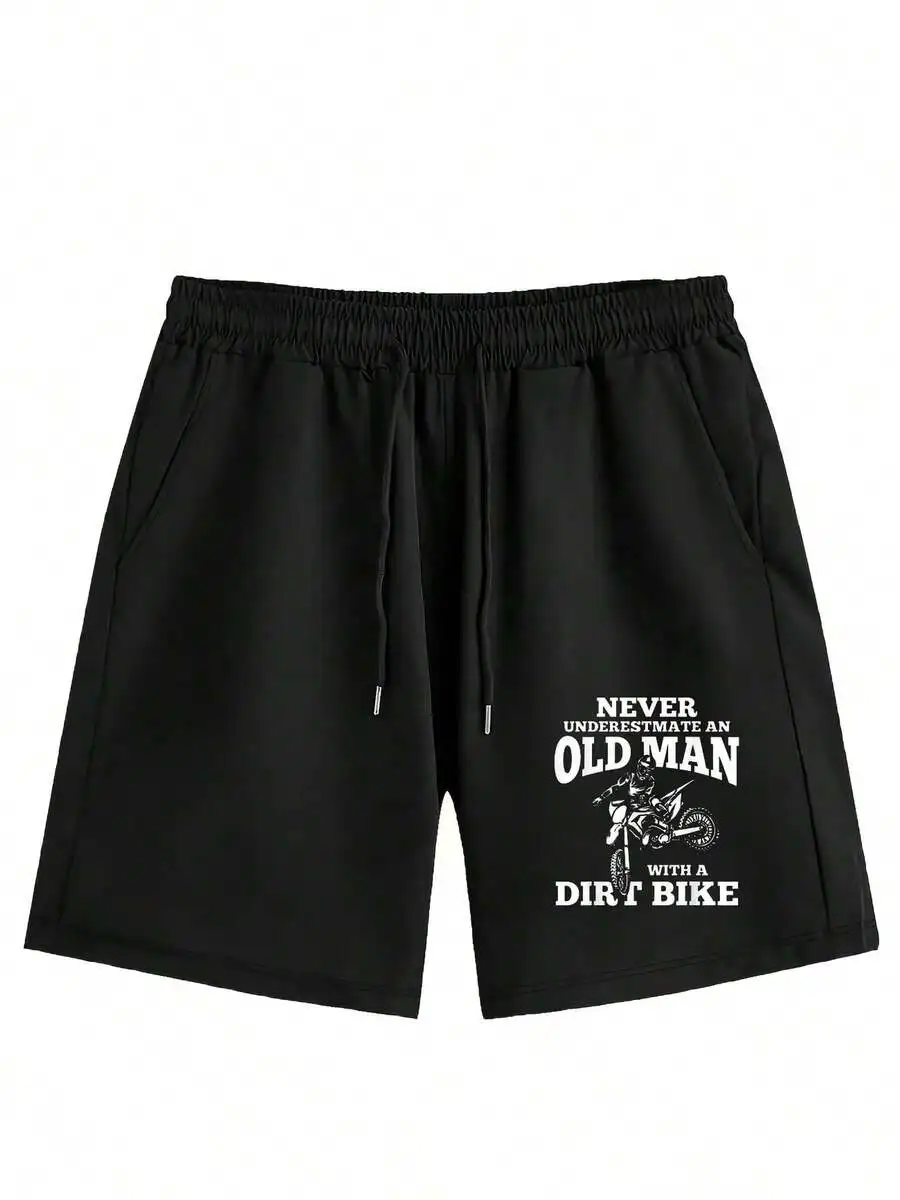 

Casual Mens Shorts With Graphic Print For Outdoor Sports Summer Fall