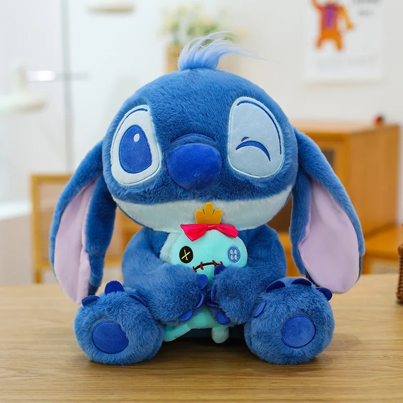 لعبة ديزني ستيتش القطيفة 30 سم، دمية كرتونية لطيفة، هدية عيد ميلاد الأطفال/عيد الميلاد، ديكور المنزل بجانب السرير/زينة الأريكة #6