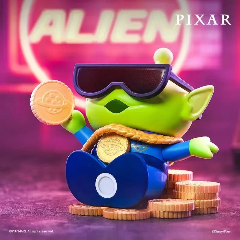 Pop Mart Pixar drei Augen immer sive Erfahrung Serie handgemachte Blind Box Spielzeug Kawaii Puppe Action figur Spielzeug Modell Mystery Box