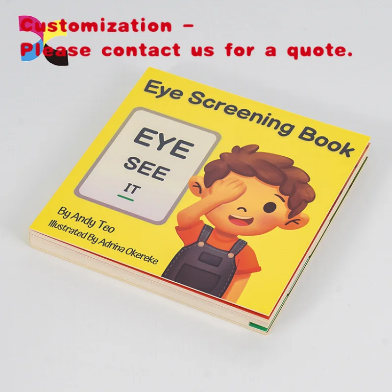 

custom.Early Learning Book Printing Binding Hardcover Thick Cardboard Book Children Board Book Printing