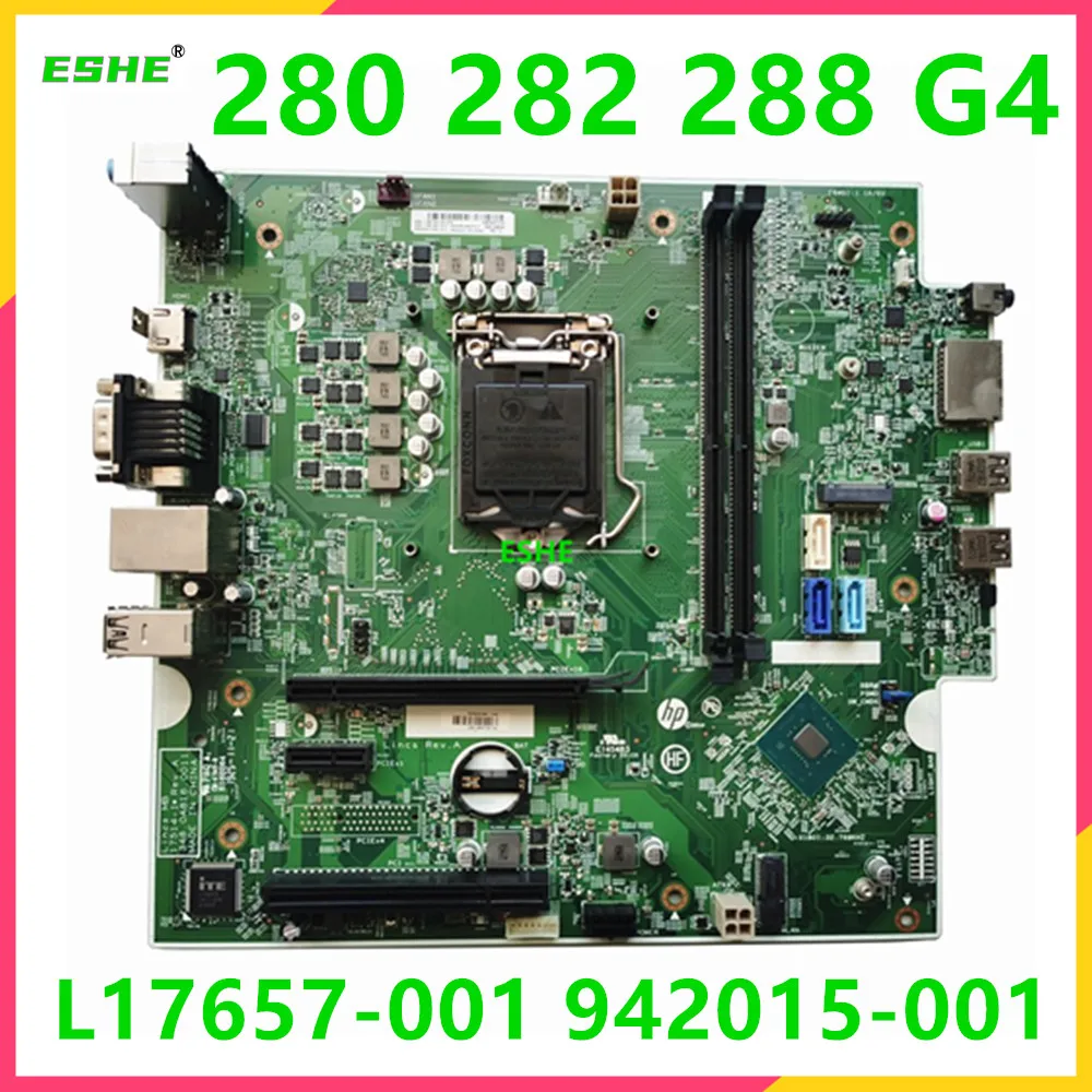 942015-001 L17657-601 L17657-001 Lincs MB 17514-1 M2 DDR4 Motherboard For HP 280 Pro G4 Zhan86 / 290 G2 Pav 590 690