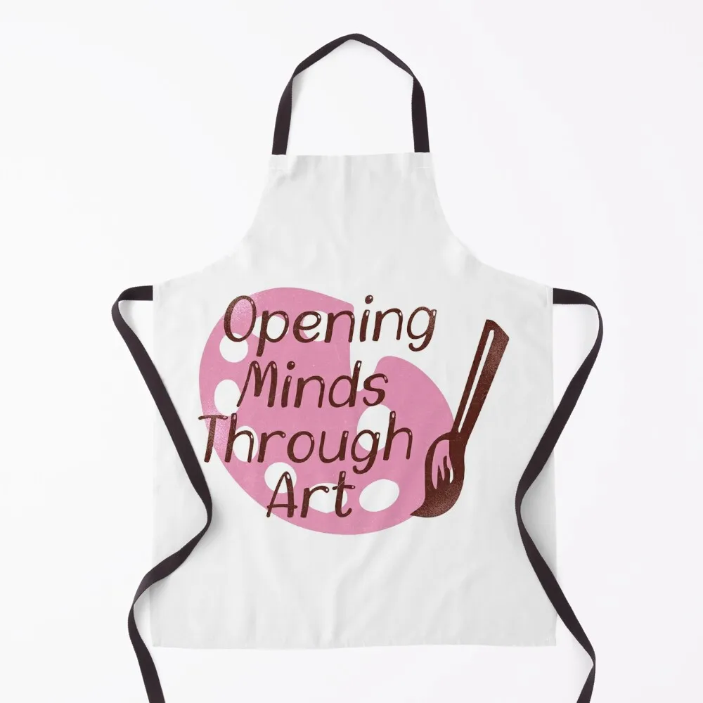 

Opening Minds Through Art Apron Useful Things For Kitchen Sexy Women's Hairdressing Apron