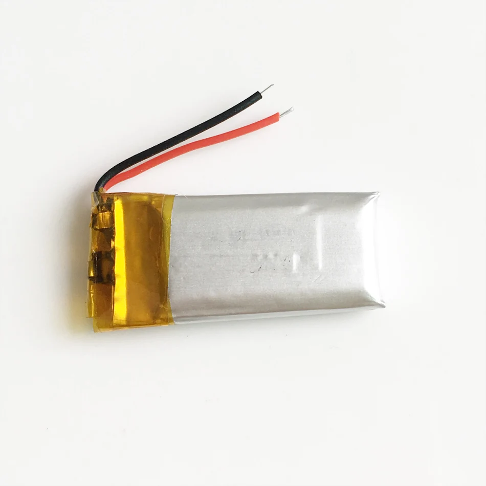 401225 Li-polymer Battery 3.7V 100mAh Rechargeable Lipo Cell for Mini Bluetooth Headphone Headset Smart Watch Audio Recorder