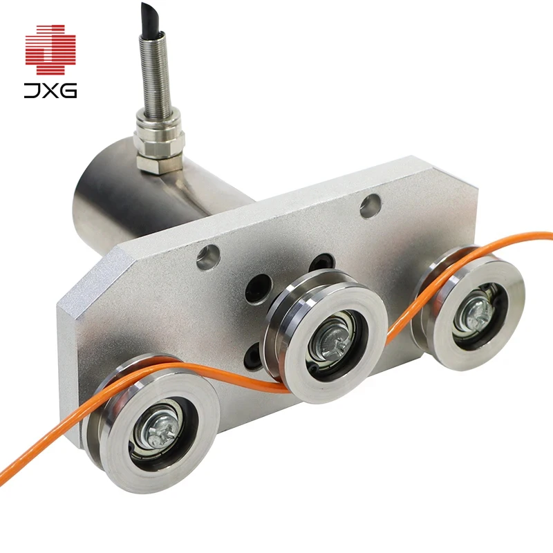 

Lifting Weight Overload Limiter Load Cell 100Kg Measurement Three Pulley Tension Sensor