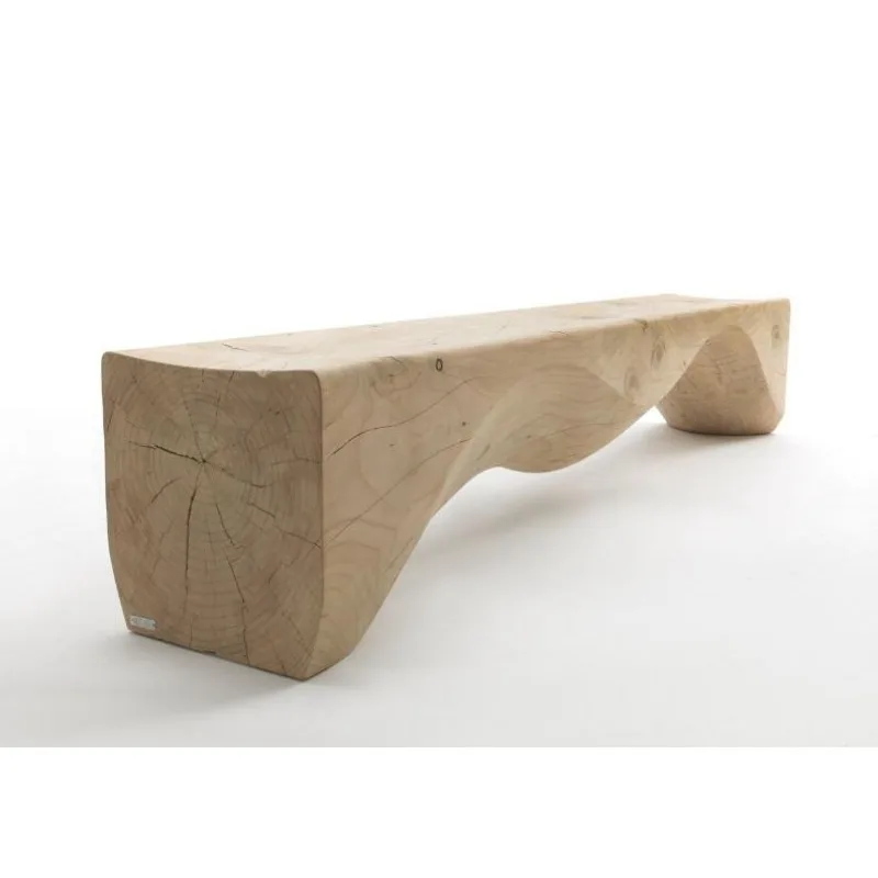 Log benches, exhibition hall solid wood benches, shoe changing stools, creative TV cabinets, casual wavy chairs