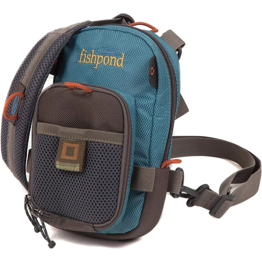 fishpond San Juan Vertical Fly Fishing Chest Pack Fits up to Two Tackle or Fly Boxes Lightweight Fishing Bag with Padded Neck S
