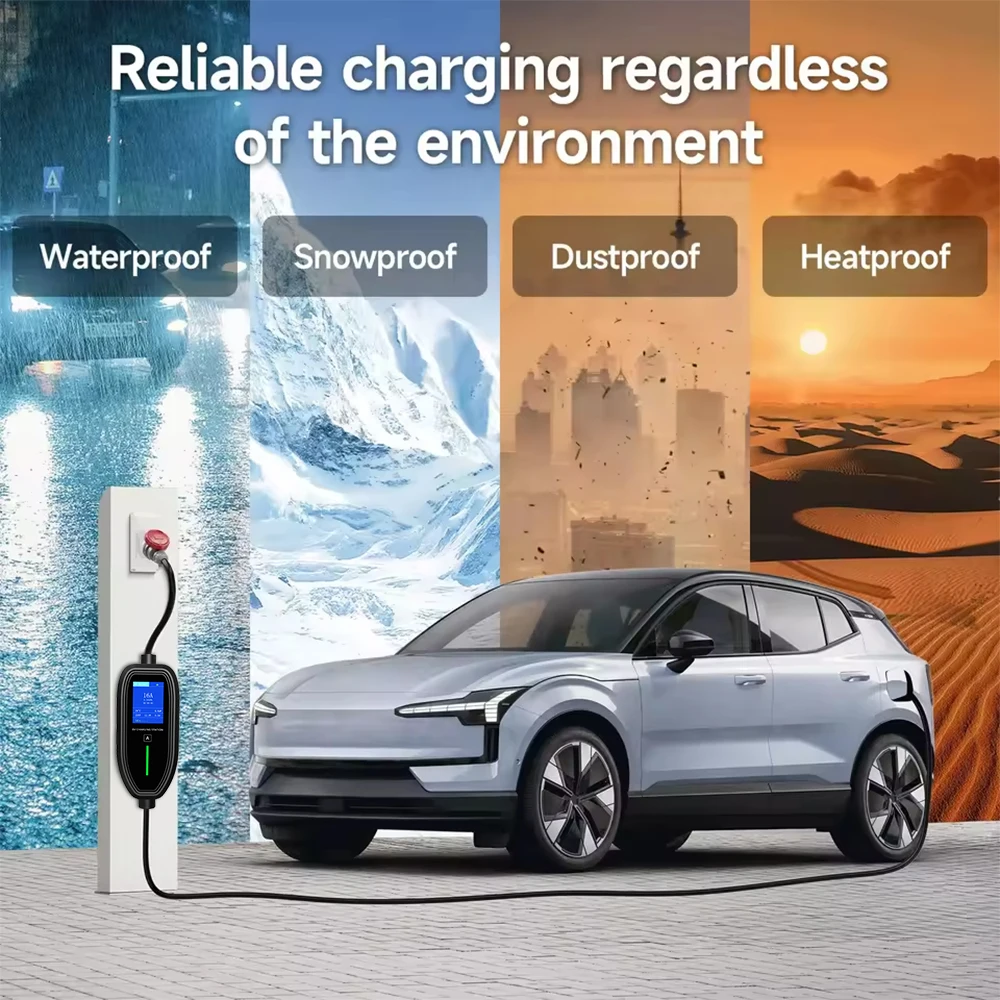 Caricatore EV Portatile 11KW 1 - Type 2 Portable Ev Charger 11Kw Cee recensione e prezzo