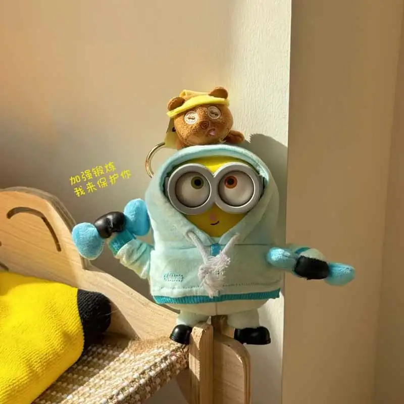 52 لعبة بوب آند تيم مينيونز أفضل معًا سلسلة صندوق أعمى لعبة عصرية حلية دمية لطيفة على ظهره قلادة صندوق غامض هدية مفاجئة #6