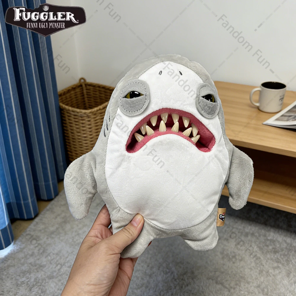 فكي مع Fuggler Monster 50th الذكرى الأصلي محشوة دمية القرش فكي سلسلة ذات علامة تجارية مشتركة Kept تذكارية ألعاب من القطيفة هدية