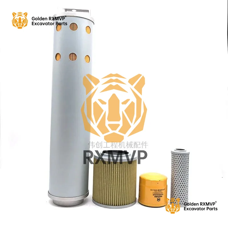 For Hitachi Zax60 70 120-6 Hydraulic Oil Inlet And Return Pilot Copper Grid Filter Excavator Accessories