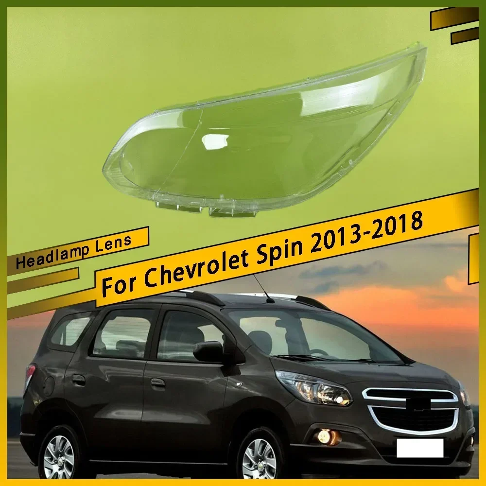 

For Chevrolet Spin 2013 - 2018 Auto Head Light Caps Car Front Headlight CoverLampshade Shell Headlamp Lamp Lens Glass Case