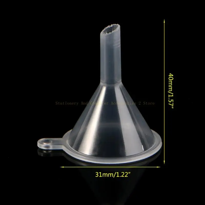 10pcs Small Transparent Plastic Home School Lab Lab Lab Lab pour remplissage bouteilles Perfumes chimiques Artisanat