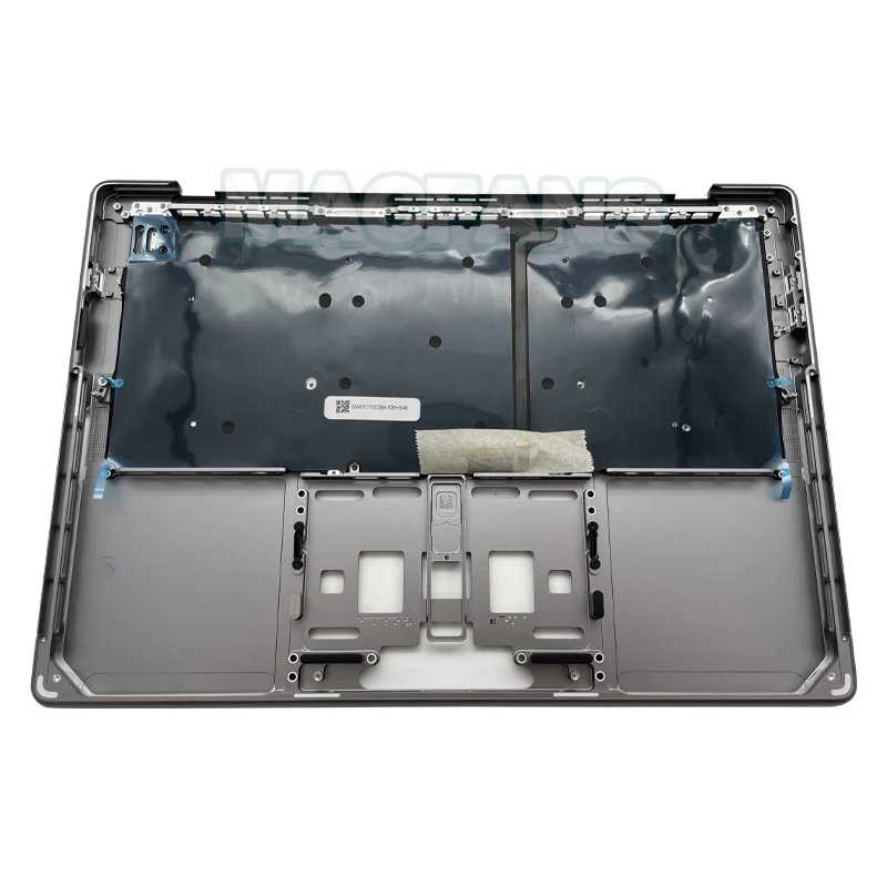 Imagem -05 - Capa para Laptop com Teclado e Luz de Fundo Cinza Prateado Macbook Pro A2442 A2485 14 16 A2442 A2485 2023 Ano Novo