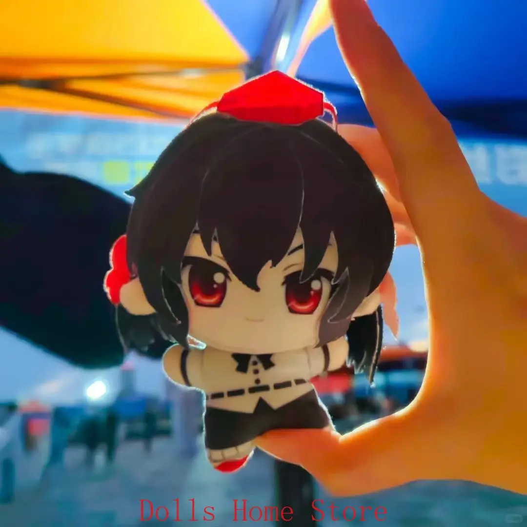 

10CM TouHou Project Shameimaru Aya Anime Kawaii Mini Plush Stuffed Plushie Pendant Cute Figure Keychain Bag Dango Christmas Gift