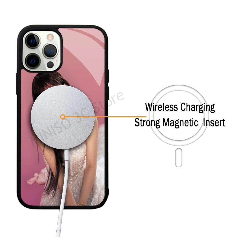 Nayeon T-Twice Kpop Phone Case Strong Magnetic For IPhone 15 14 13 Pro Max 11 12 Mini For Magsafe