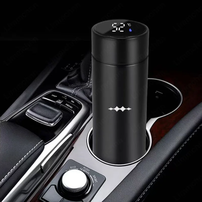 304 Stainless Steel Thermos Cup For BYD Formula Leopard SUPER 5 SUPER 8 SUPER 3 9 Car Accessories Smart Display Vacuum Water Cup