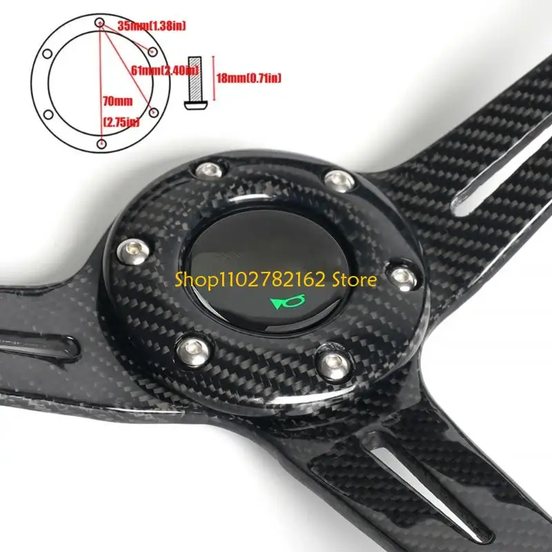 

547b диаметром 350 мм Универсальный 14 -дюймовый гоночный рулевой рулевой рулевой колес