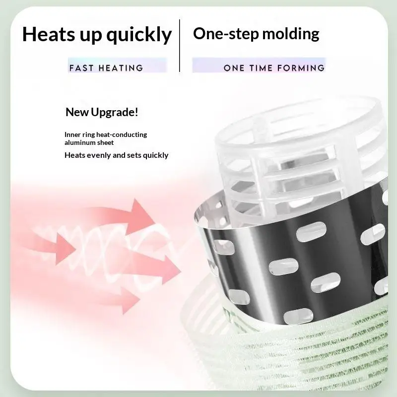 Hair Rollers Self Grip Hair Curlers Lazy Curler Curling Ribbon Hair Roller Heatless Curling Rod Root Volume Hair Styling Tools