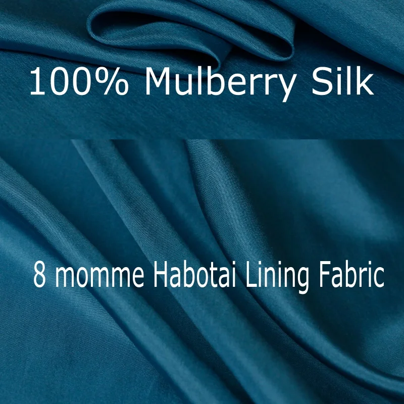 1 Meter 100% Mulberry Silk 8 momme Thin Habotai Habutae Silk Lining Fabric solid colors 114cm 44\