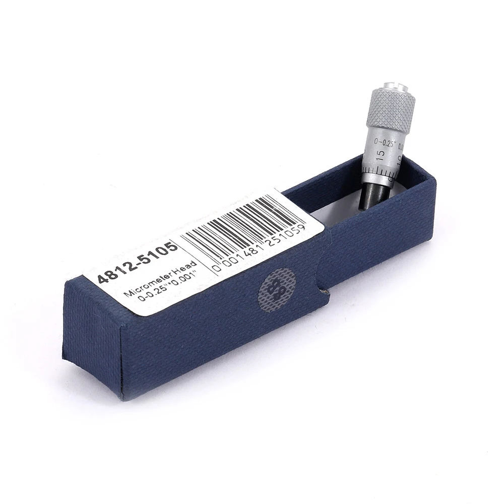 رائجة البيع Dasqua 0-0.25 بوصة ميكرومتر رئيس عالية الدقة 0.0015 بوصة دقة مع توقف السقاطة