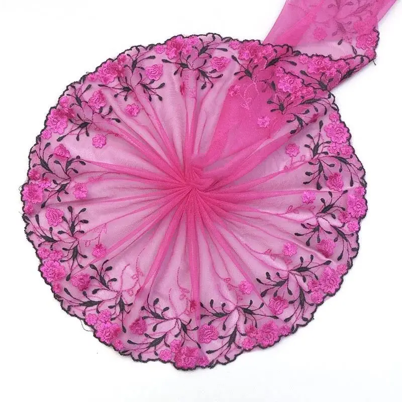 

20 ярдов 23 см кружевная ткань с вышивкой, принадлежности для шитья, лента, отделка платья, сделай сам, одежда, шторы, куклы, тканевые аксессуары для девочек