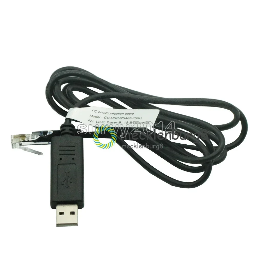 1PCS EP Solar Tracer EN MPPT Controller Communication Cable CC-USB-RS485-150U To PC