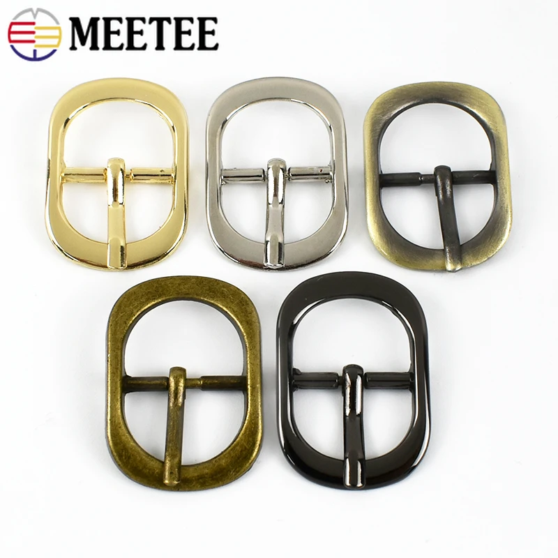 5/10Pcs 12-38mm Metal Bag Buckles Dog Leash Belt Pin Buckle Handbag Strap Adjuster Clasp Shoes Hooks DIY Handware Accessories