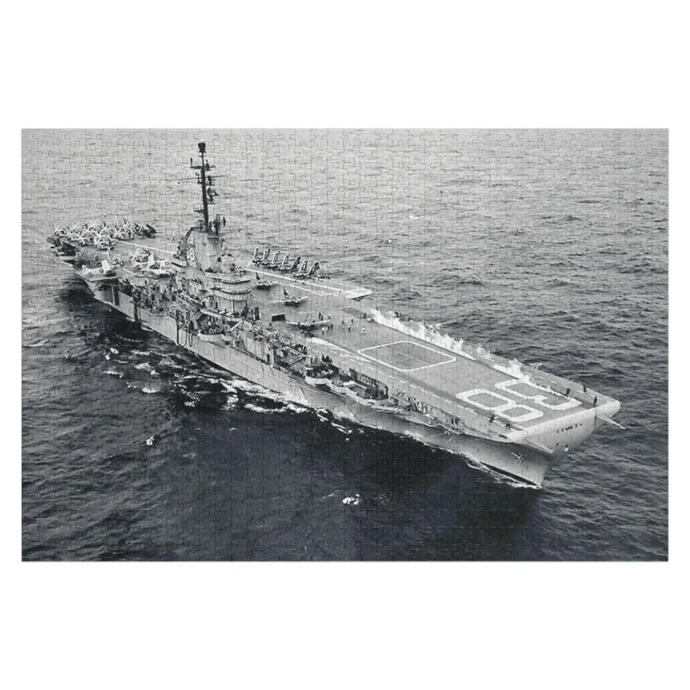 

USS SHANGRI-LA (CVA-38) SHIP'S STORE Jigsaw Puzzle Photo Personalized Gifts Customized Picture Puzzle