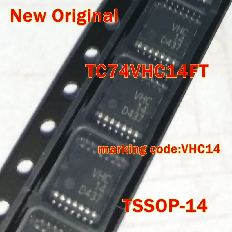 New and Original Tc74Vhc14Ft Tssop14 Hex Schmitt Inverter Marking Code Vhc14