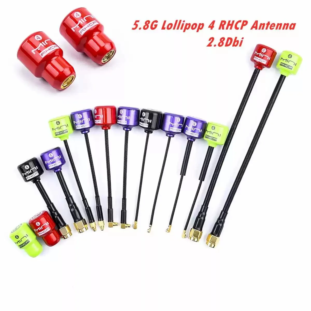 Clearance Lollipop Mini 4th Generation 5.8G FPV High Gain Mushroom Antenna RHCP Mammoth FPV