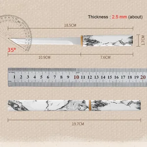 Plastic knife of the utility fist of the barbecue, cutting fish, fruit, steak, kitchen knives, sharp, descending, butcher, chief cook, cleaver, meat 10 Main Sales Handmade Knives for Barbecue - №10