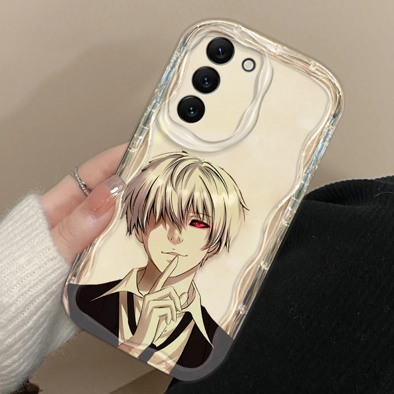 Anime Tokyo Ghoul Cool Cover For S21 S23 S24 Ultra Plus FE A55 A35 A25 A05S A54 A53 A52 A33 A32 Wave Oil Phone Case