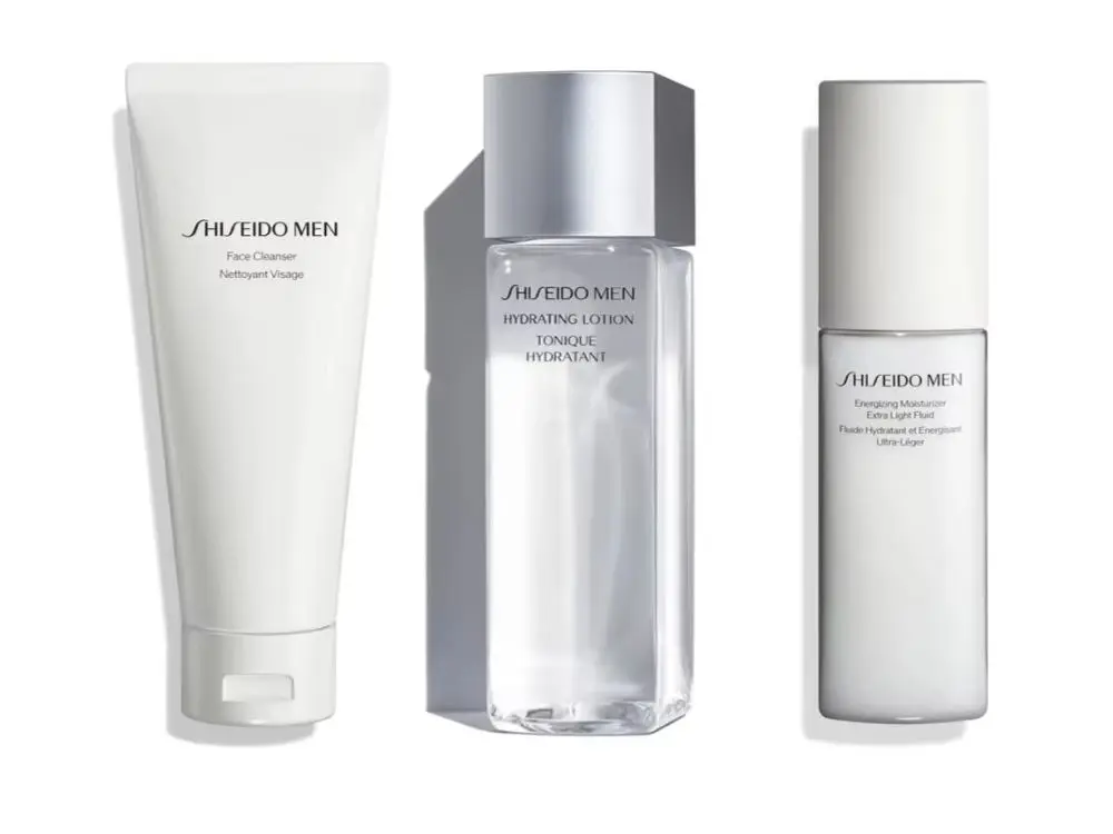 SHISEIDO Men's Skin Care 3-piece Set, Holiday Gift Set, Birthday Gifts for Men, Thanksgiving Christmas Gifts