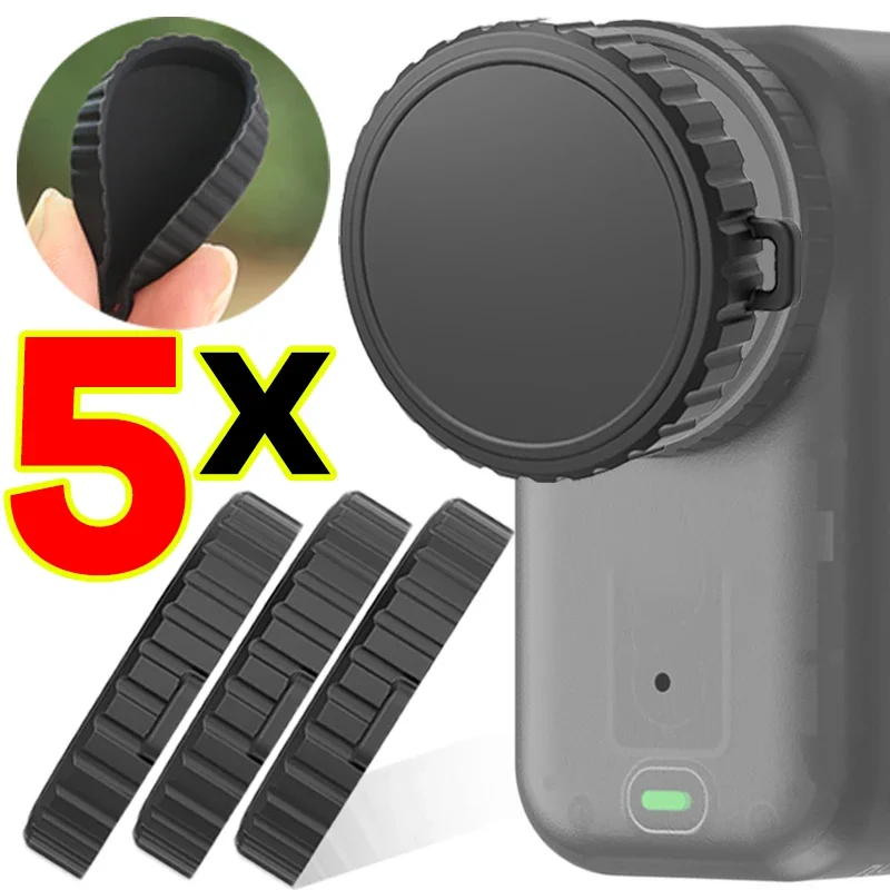 Lens Protective Cover for DJI Osmo Nano Camera Accessories Non Slip Silicone Dust-proof Lens Protective Case Cap for DJI Nano