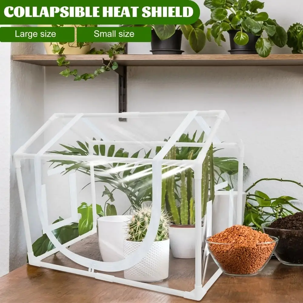 High Quality Transparent Greenhouse Tent PVC Thermostatic Plants Warm Shed Mini Portable Flower Seedling House Indoor