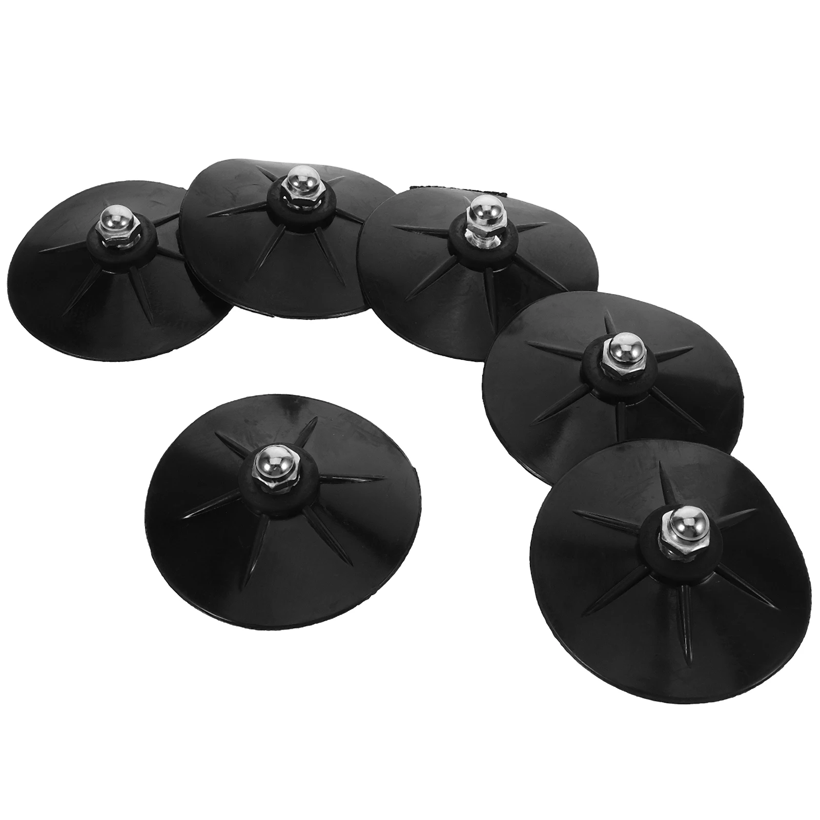 6 шт. основание на присоске для замены подставки для боксерской сумки, сверхмощные нескользящие опорные присоски, оборудование для тренировок в домашнем спортзале