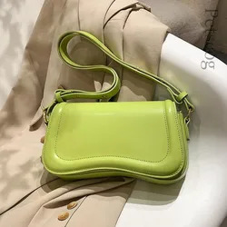 Petscog borse a tracolla a tracolla di design di lusso per le donne 2024 Pu Leather Trend borsa ascellare femminile borse con patta borsa di moda