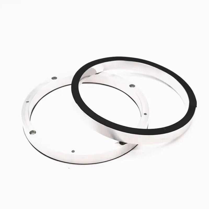 6.5 "بوصة المتكلم فاصل حلقة سيارة مضخم الصوت سبائك الألومنيوم مخصص تصاعد قوس محول ID145mm x OD168mm #1