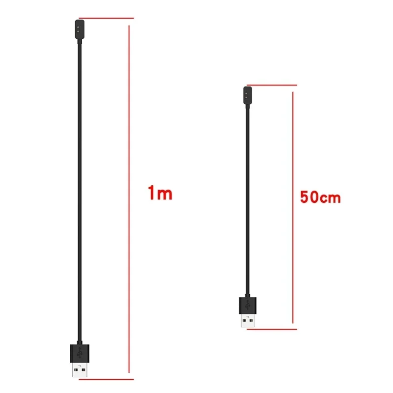 Cavo di ricarica USB da 100 cm per Redmi Watch 2 Lite Smartwatch Base di ricarica Cavo di alimentazione di ricarica rapida per Redmi Watch 3 Active