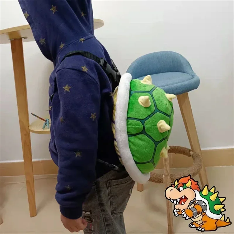 Super Marios Figure Bowser Koopa Cosplay sacs à dos tortue coquille Mini sac à dos Kawaii sacs accessoires de photographie