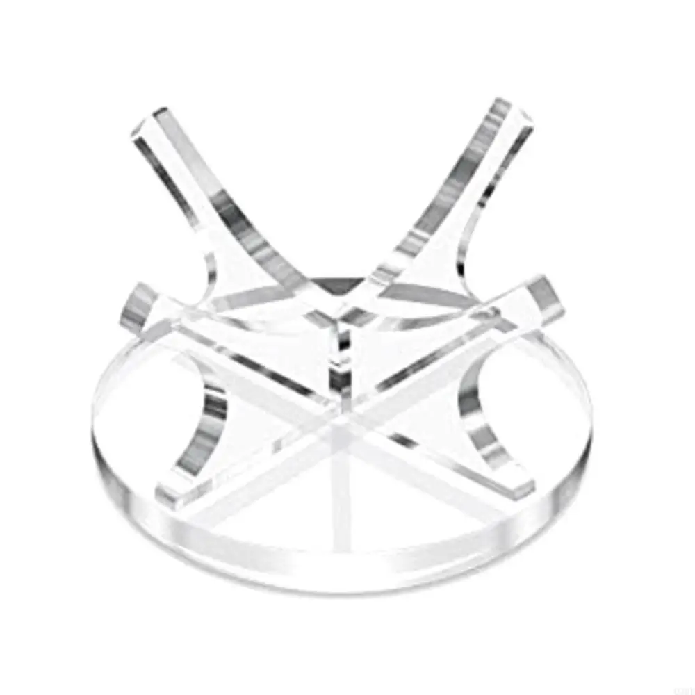 الاكريليك كرة السلة حامل عرض شفاف مقاوم للماء البيسبول عرض الرف حامل مستقر كرات صغيرة حامل كرات الغولف #3