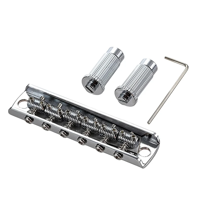 

B48B-Сменный 6-седельный мост для электрогитар — регулируемая конструкция для Bigsby