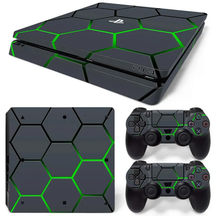 PS4 Slim Skin Sticker Voor Playstation 4 Console En Controllers Voor PS4 Slanke Gamepad Controller Sticker Decal