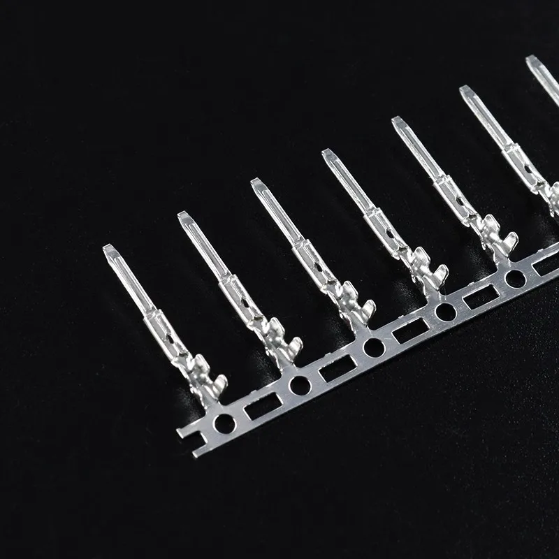 Frio pressionado Terminal Plug, macho e fêmea pressão fio cabeça, Primavera par, adequado para Shell SM, SM2.54