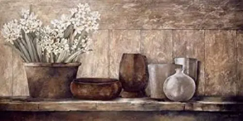 

Hyacinth On Sideboard Art Print 10 X 20 Inches Paper Wall Decor