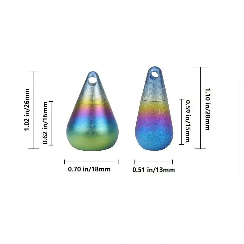 Novo 1pc titânio pílula caso caixa organizador recipiente titular à prova dwaterproof água chaveiro pingente ferramenta edc