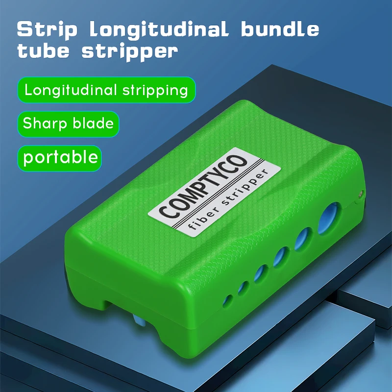 A-3511 Longitudinal Optical Fiber Center Pipe Stripping Tool Fiber Optic Ribbon Optic Cable Sheath Stripper 3.5-11MM Slitter