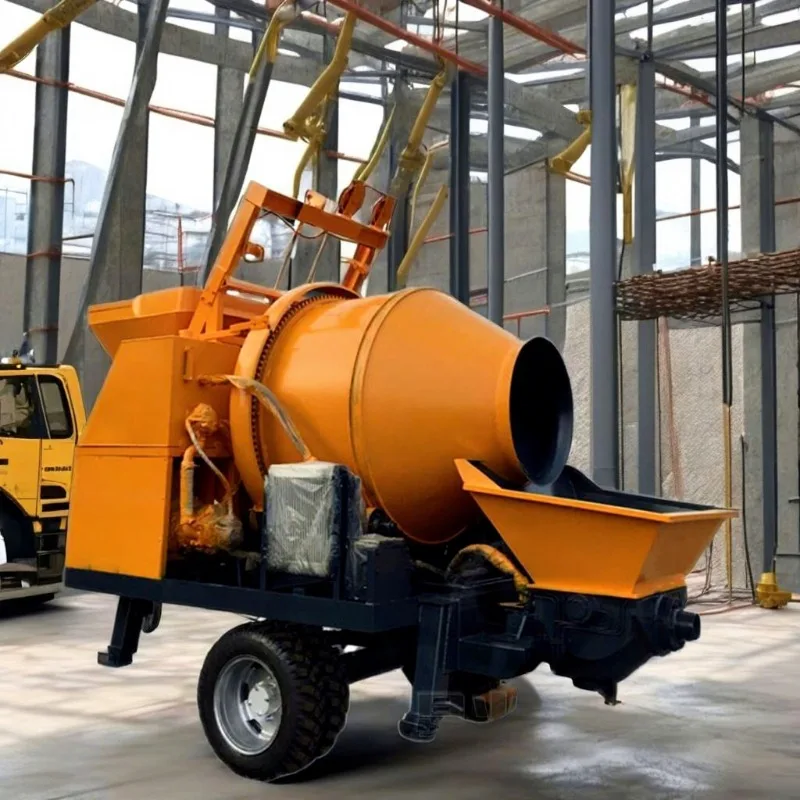 

Customized Trailer Mixer Concrete Mixing And Pump Machine In Philippines Good Price Concrete Mixer And Concrete Pump