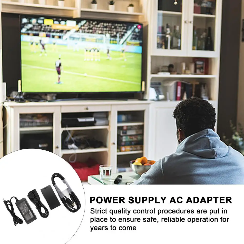 Adaptador de fuente de alimentación Adaptador de CA retardante de llama de bajo ruido Adaptador de corriente de sobrecalentamiento para sensor ONE S/X Kinect 2 0